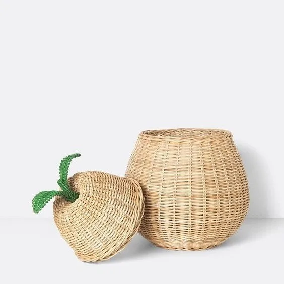 Hand-woven Sydney shape dirty clothes Lou sundries collection basket snacks toys collection bedroom bathroom balcony decoration