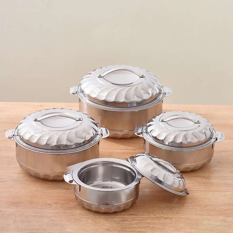 Casseroles Fresh Box Insulated Pot Hotpot Thermal Insulation Thermos Portable Flask Food Warmer Storage Container Set with Lids