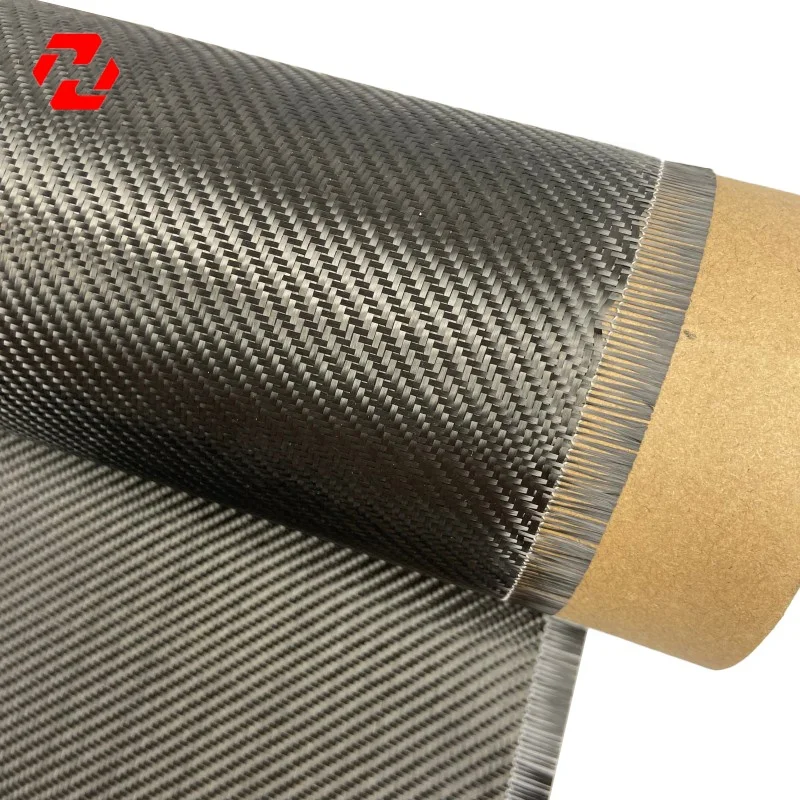 Higher Chemical Resistance 1K 120gsm Carbon Fiber Twill Cloth Roll for Fishing Rod