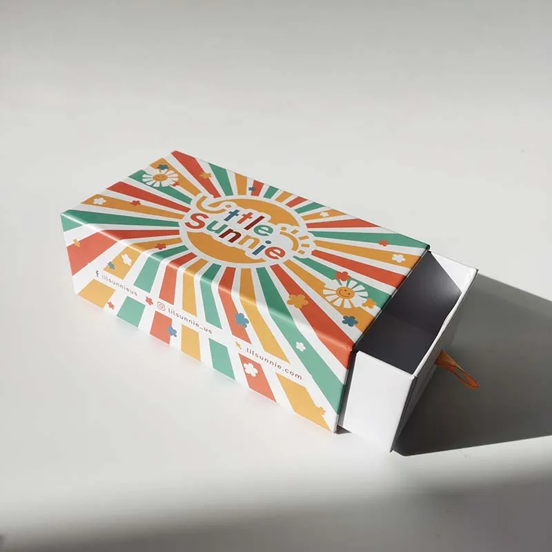 New hot style luxury drawer box accept customization Brand authorization  Global supply chain box paper for gift box