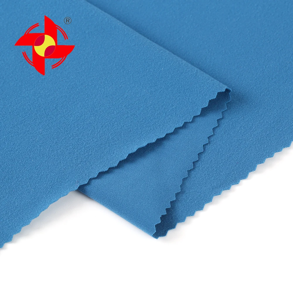 23 Spandex 180gsm Weft Knitted Double Sided Brushed Fabrici Hot Selling 4 Way Stretch 77 Nylon for Lululemon Leggings Plain