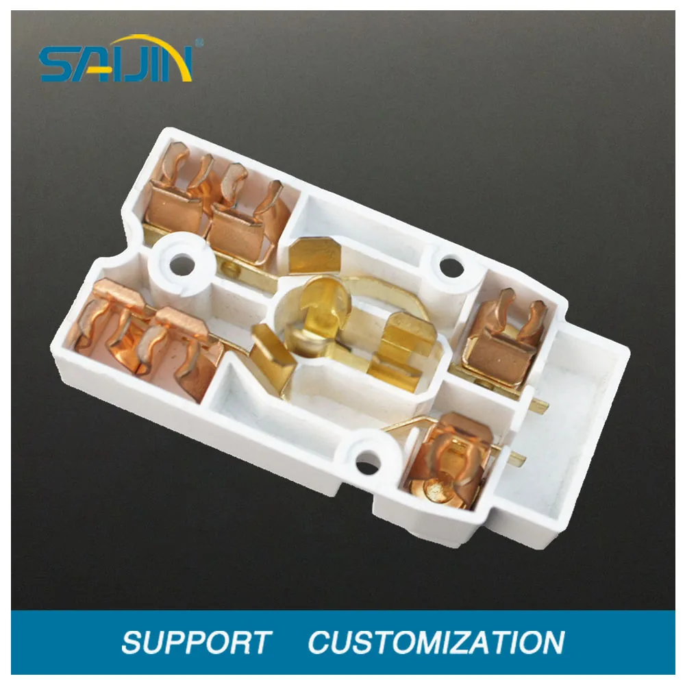 Электрическая латунная розетка переключателя металлическая медная штамповочная деталь электрические