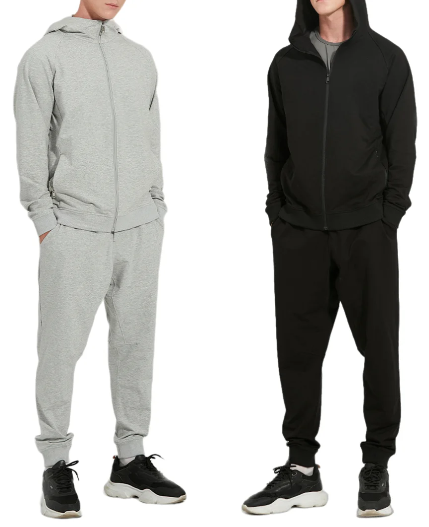 design Casual Plain Custom Print Summer Party Satin Men zip sport hoodie sweater jacket stand collar