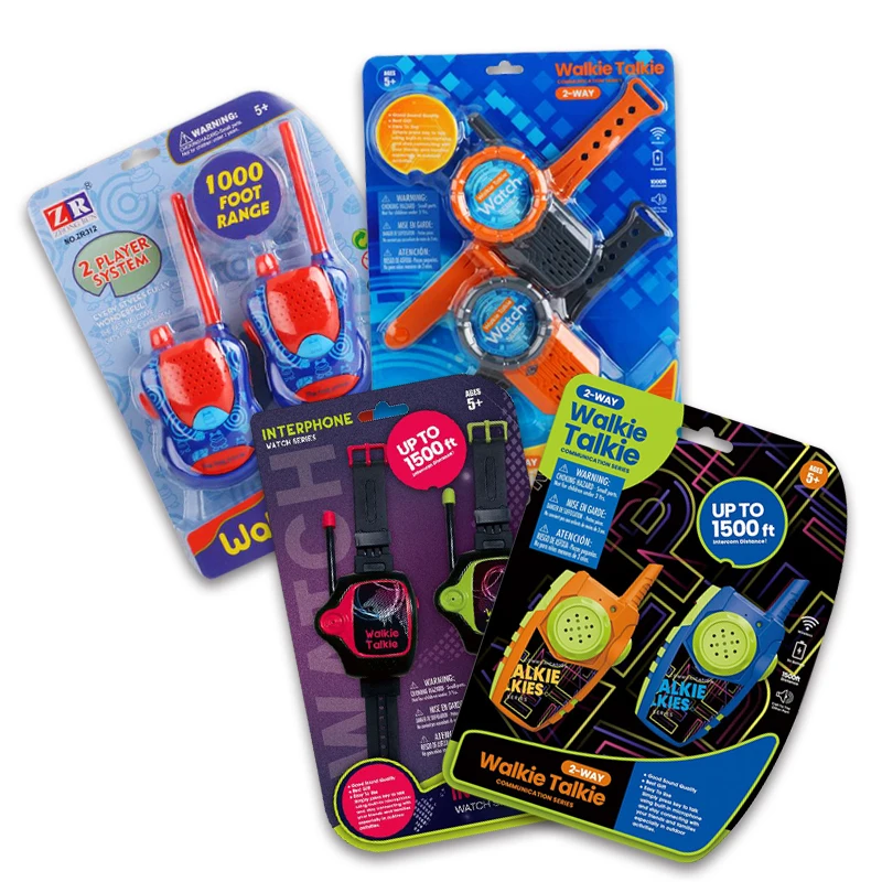 New Walkie Talkies Wrist Watch Intercom Kids Intercom Set Wireless Conversation Game Outdoor Toy Children Parent Interactive Toy