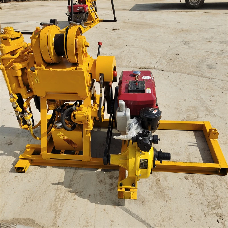 Chinese manufacturer 70 m water well drilling rig Geological drilling rig Portable well drilling machine