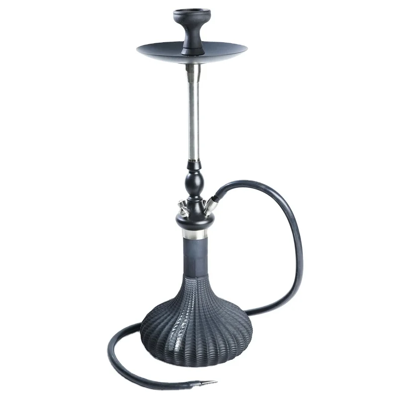High Quality Aluminum Pot Gravity Shisha Hookah Wholesale Modern Nargile Hookah Set Smoking