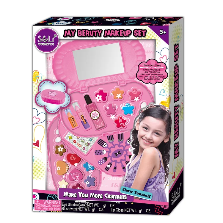 Wholesale Hot Beauty Princess Kid Toys Dress Up Makeup Kits For Girls Cosmetic