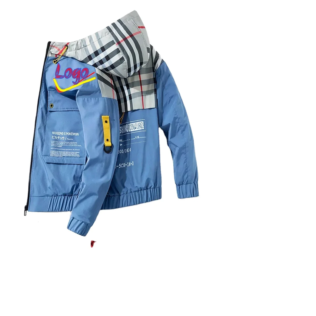 Custom Logo Men Jacket Famous Brands Designer Coat Casual Outdoor Coat Zipper Coat Winter Jacket