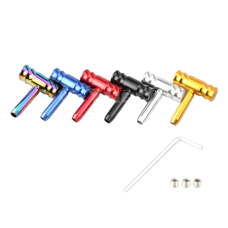 JDM Accessories Universal Manual Car Shifter Hammer Aircraft Joystick Transmission Racing Gear Shift Knob Shifter Lever Handle