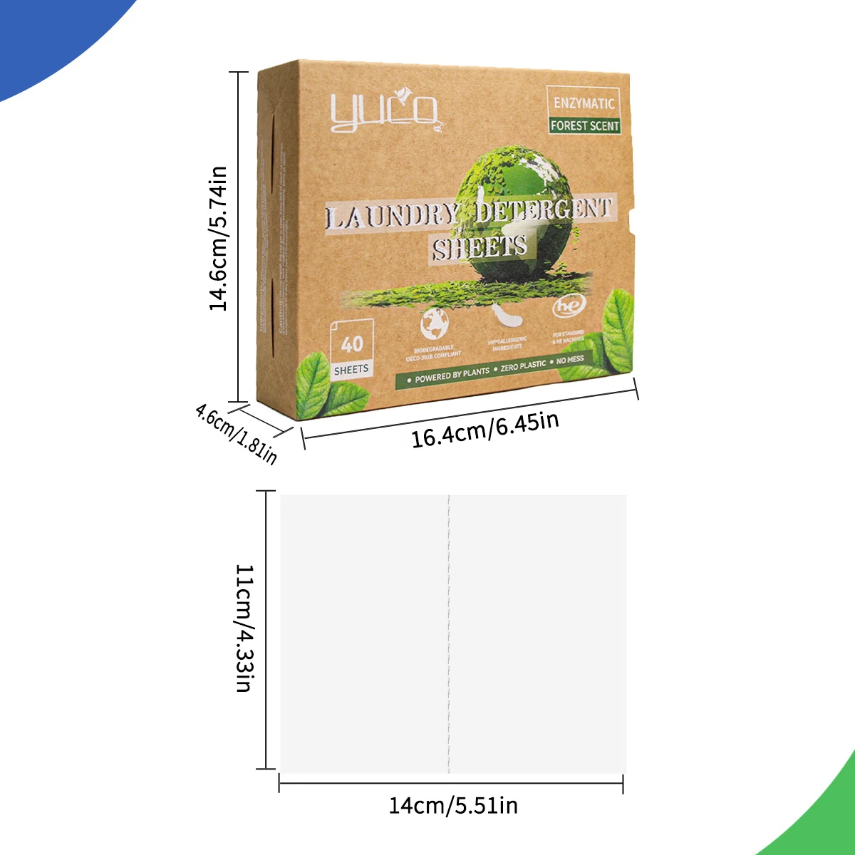 No Plastic Laundry Detergent Sheets Fresh Scent Detergent Washer Sheets Laundry Soap Sheets For Travel Home Washing