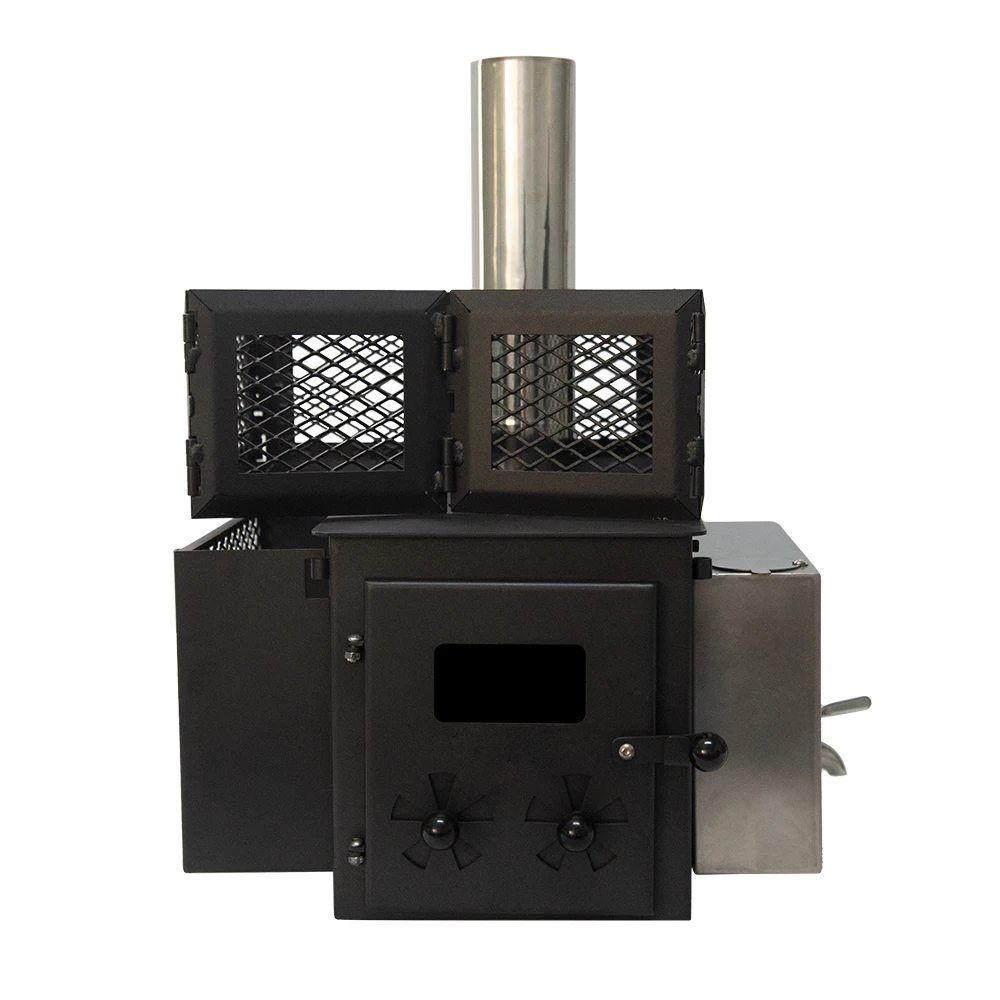 OEM Hot Selling Camping Sauna Tent Stove Optional Accessories Water Tank Available