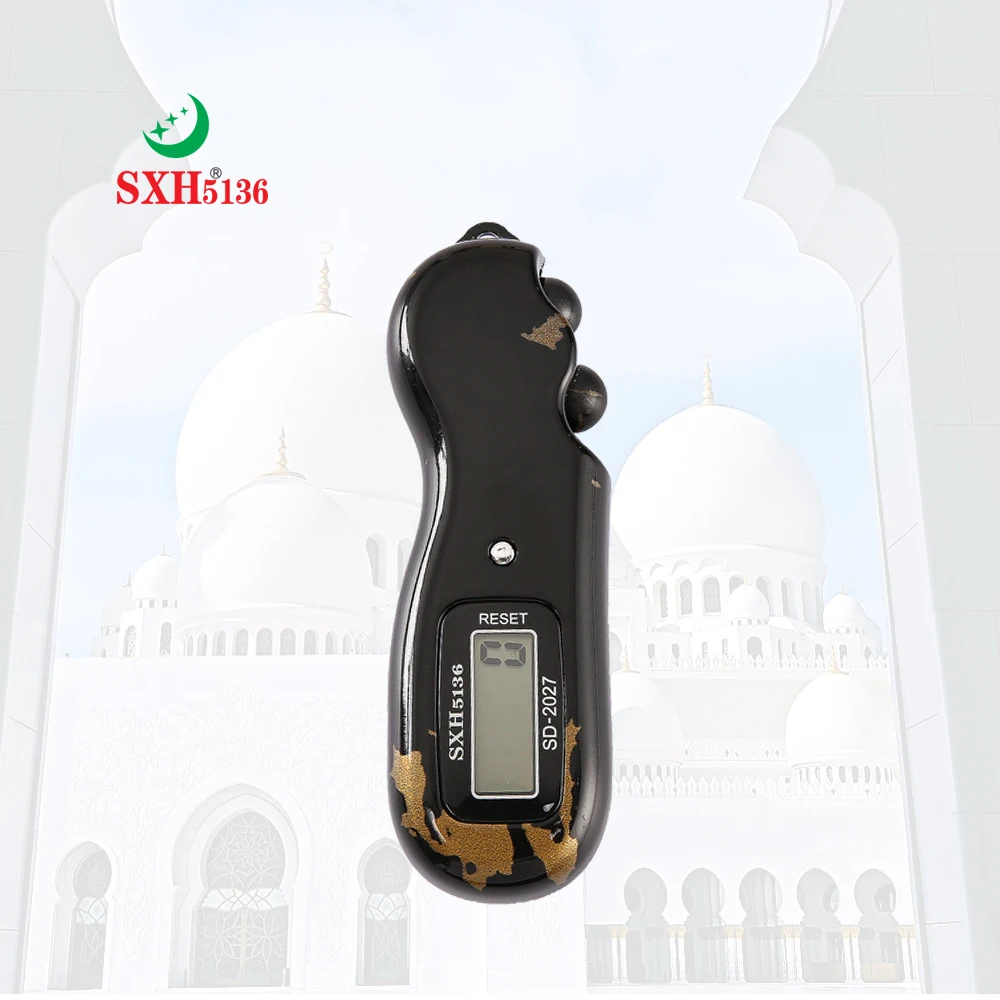 Factory Wholesale Electronics Digital Tally Counter  Prayer Digital Tasbeeh Beads Rosary Model 2027S