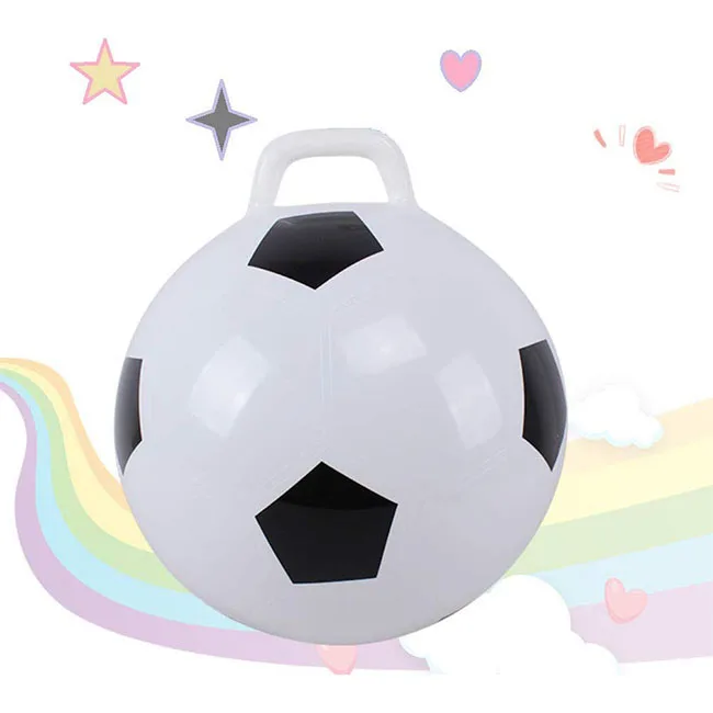 Hopper Ball Jumping Ball Sit  Ball with Handles for Children