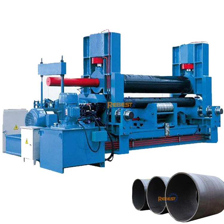 30x3000 W11S Hydraulic Universal Plate Rolling Machine 3 Three Roller Sheet Bending Machine