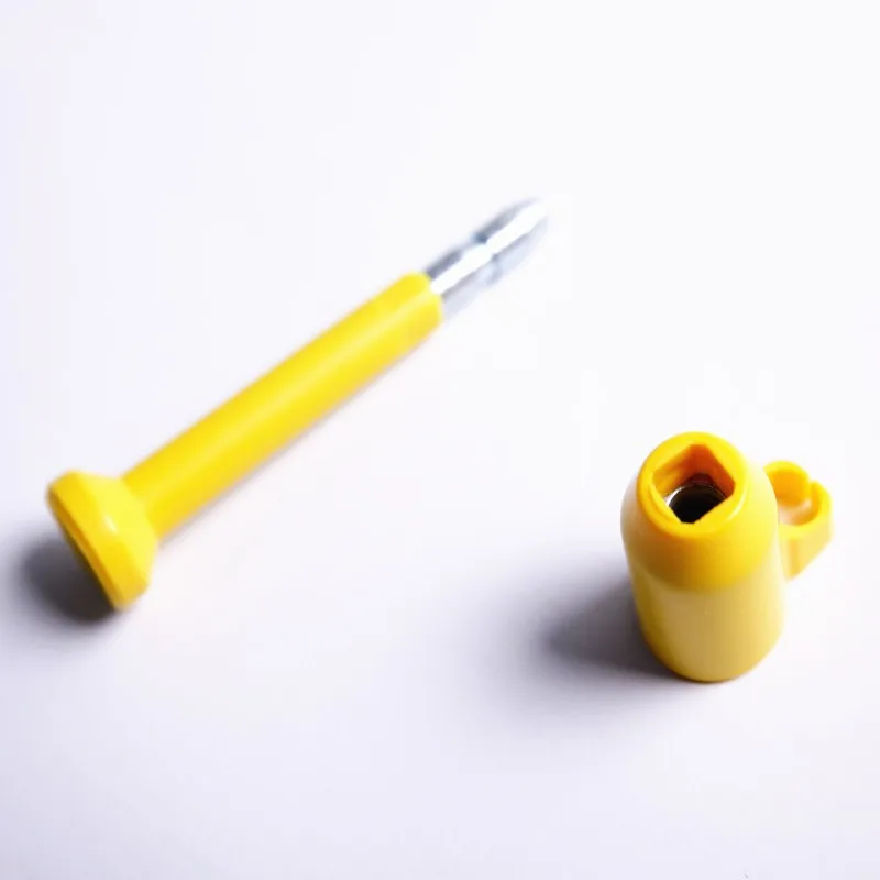 Factory sells at a low price container plastic bolt seal  high quality steel+abs high security bolt seal YT-BS606
