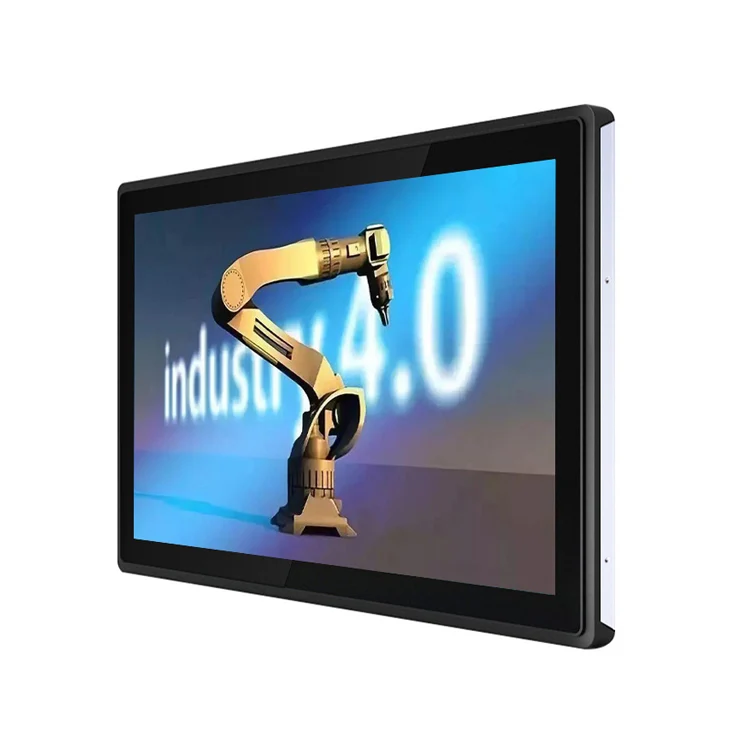OEM 10.4 12.1 13.3 15 15.6 17 18.5 19 21.5 24 27 32 43 inch Touchscreen WiFi 4G GPS RS485 All In One Panel industrial pc tablet