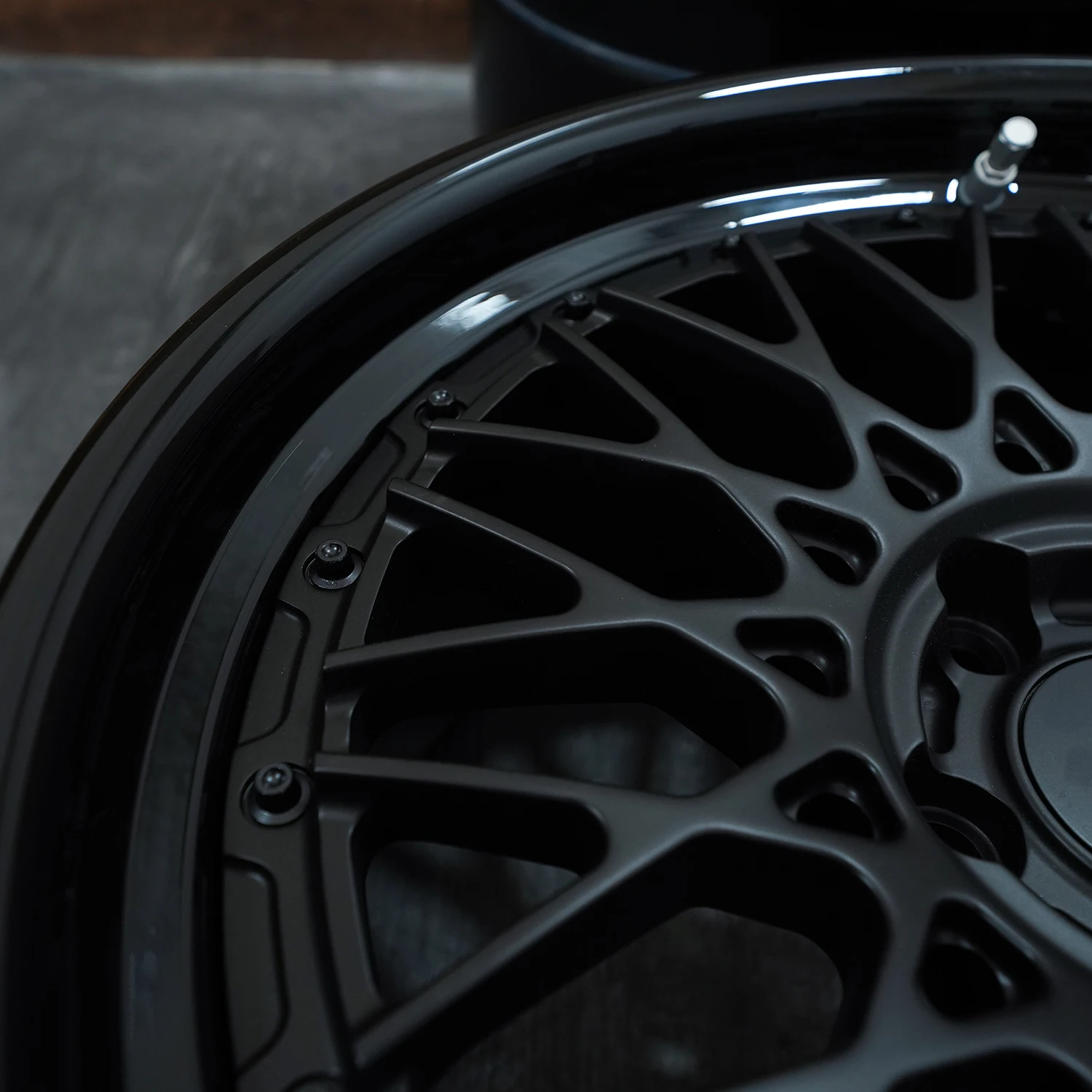 Deep Dish Rims 4x114.3 5x114.3 6x114.3 3 Piece Forged Wheel for lexus