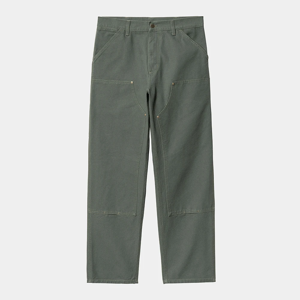 Custom Oversized High Quality Cargo Pants Mens Double Knee Carpenter Pants Straight Work Jean Trousers Male Denim Pants For Men