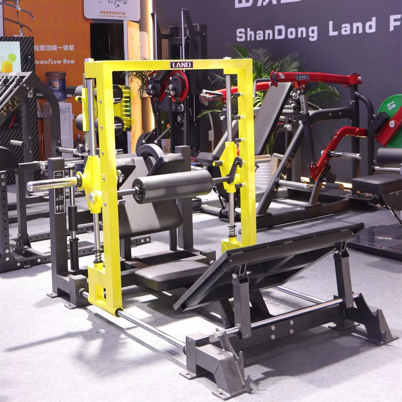 Commercial gym equipment plate loaded hip trust machine for sale