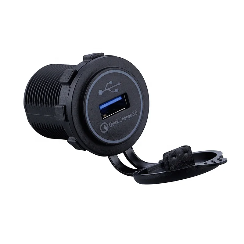 Mobile Phone Accessories Car Charger Universal QC3.0 Single USB Car Charger Adapter Phone USB Charger