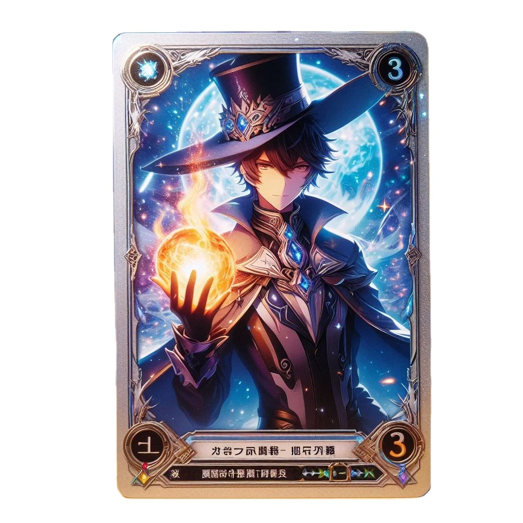 Custom Black Collection Magic Cards Game Holographic Trading Card Game