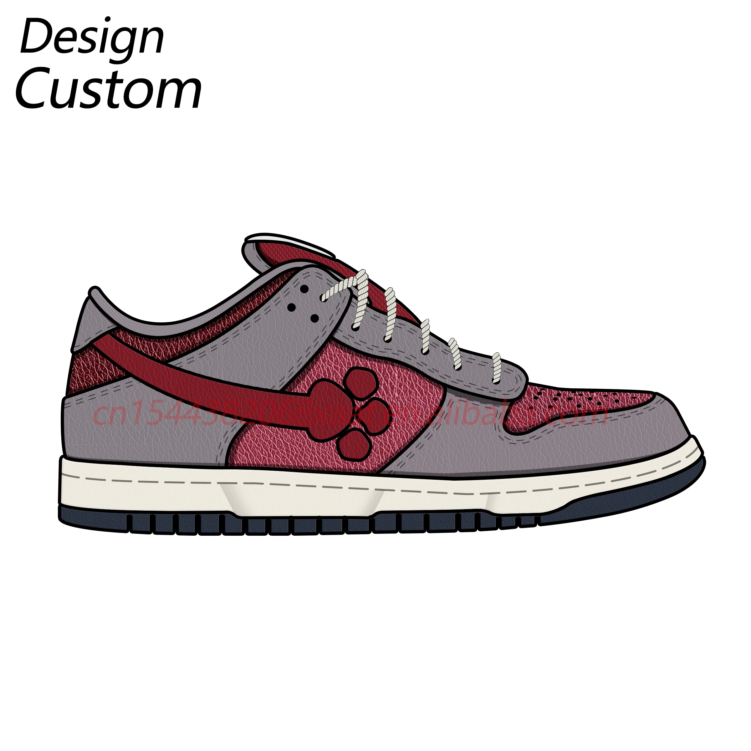 Design your own shoe china causal shoes custom sneakers logo spor  custom shoes men casual sneakers dunks sb low