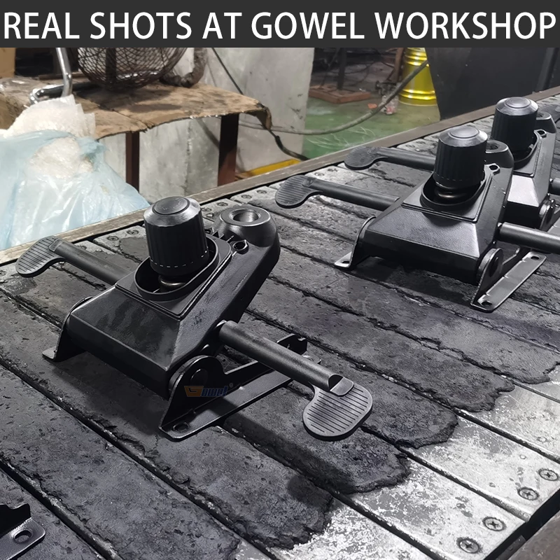 Height adjustable rotatable lock recline swivel office chair tilt swivel seat gas lift mechanism