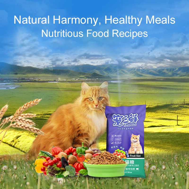 Cheap And High Quality Fresh Diel Full Price Cat Dry Food 10kg High Protein Nutritional Freeze Dried Pet Food