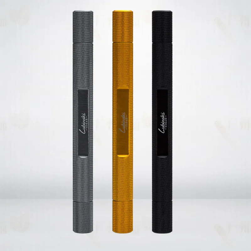 Metal Cigar Draw Enhancer Tool Smoker Portable Dredge Drilled Cigar Hole Punch Cutter Sharp Cigar Needles Gift Box