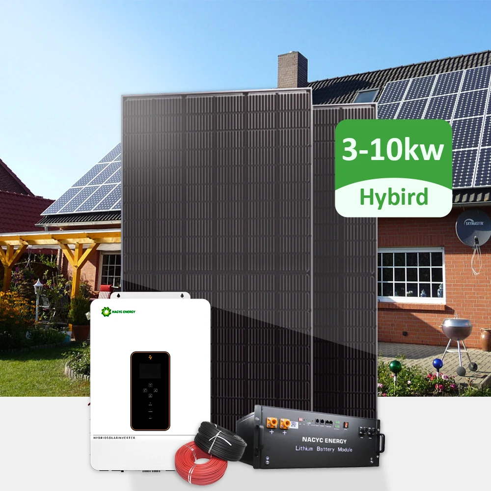 Dropshipping Customized 10kw Photovoltaic Solar Energy System Hybrid System From Germany  Warehouse