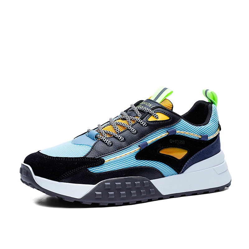 New 2021 Rubber Blend material  Fashion Comfortable New Trend Mens Running Walking Hiking Style Shoes