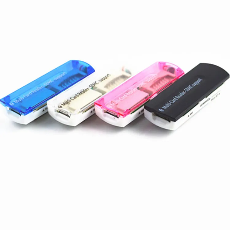 Multi Smart USB 2.0 Memory Card Reader writer TF SD MS XD M2 SDHD support