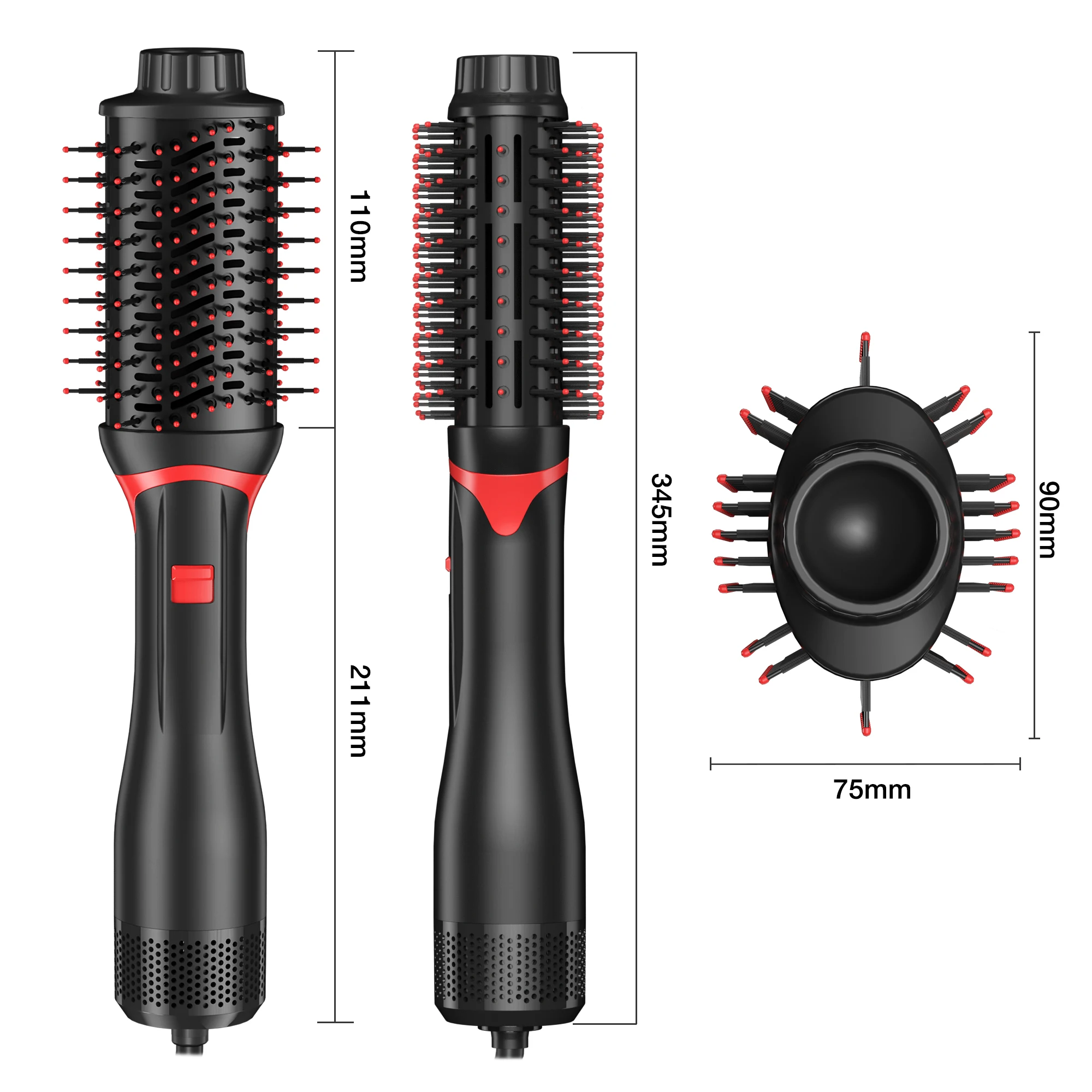 New Arrival Home Salon Hair Beauty Tools Hot air dryer And Volumizer Fast Drying Electric one step hair dryer brush
