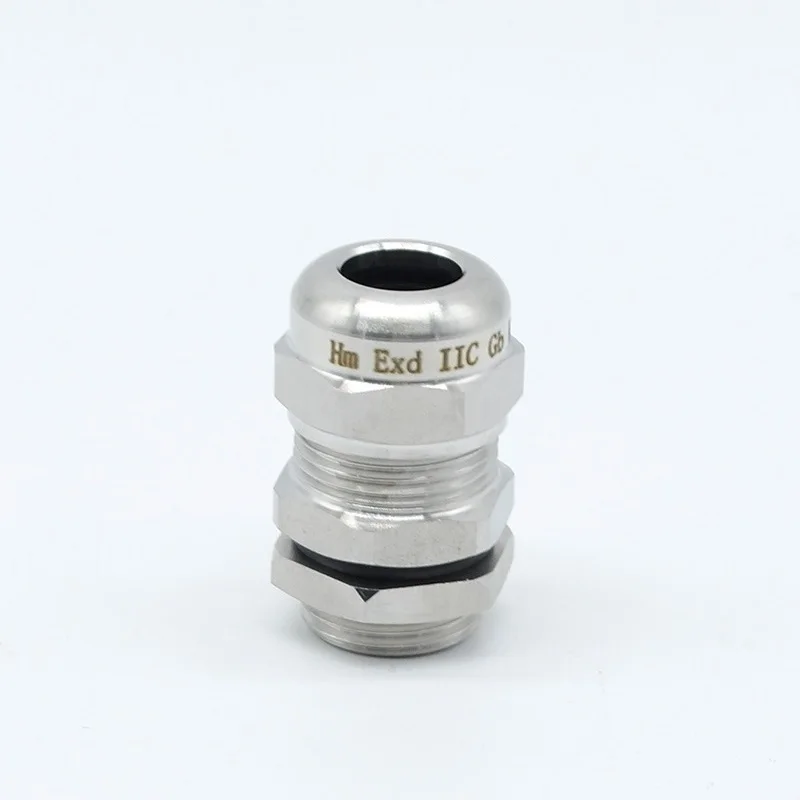Factory Custom Ip68 Waterproof And Dustproof Brass Stainless Steel Explosion Proof Cable Gland
