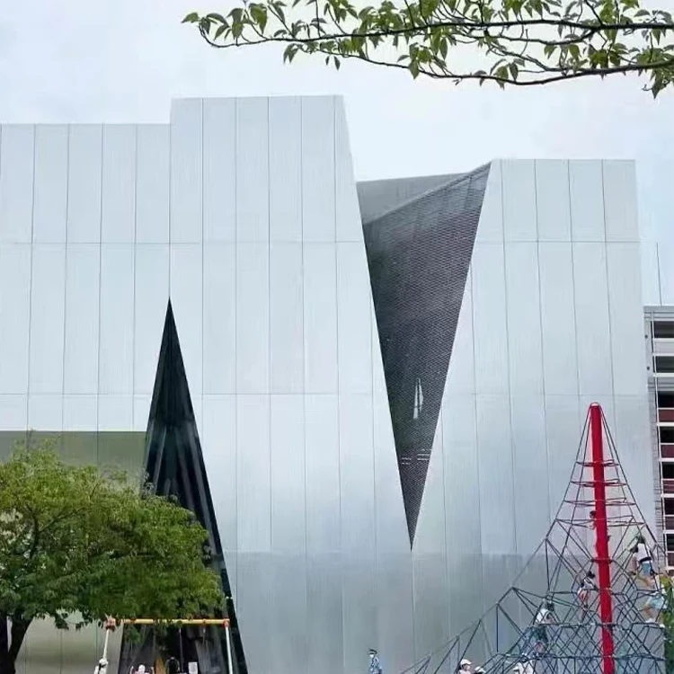 China Supplier Oem Design Cladding Exterior Metal Curtain Wall Aluminum Composite Veneer Panels