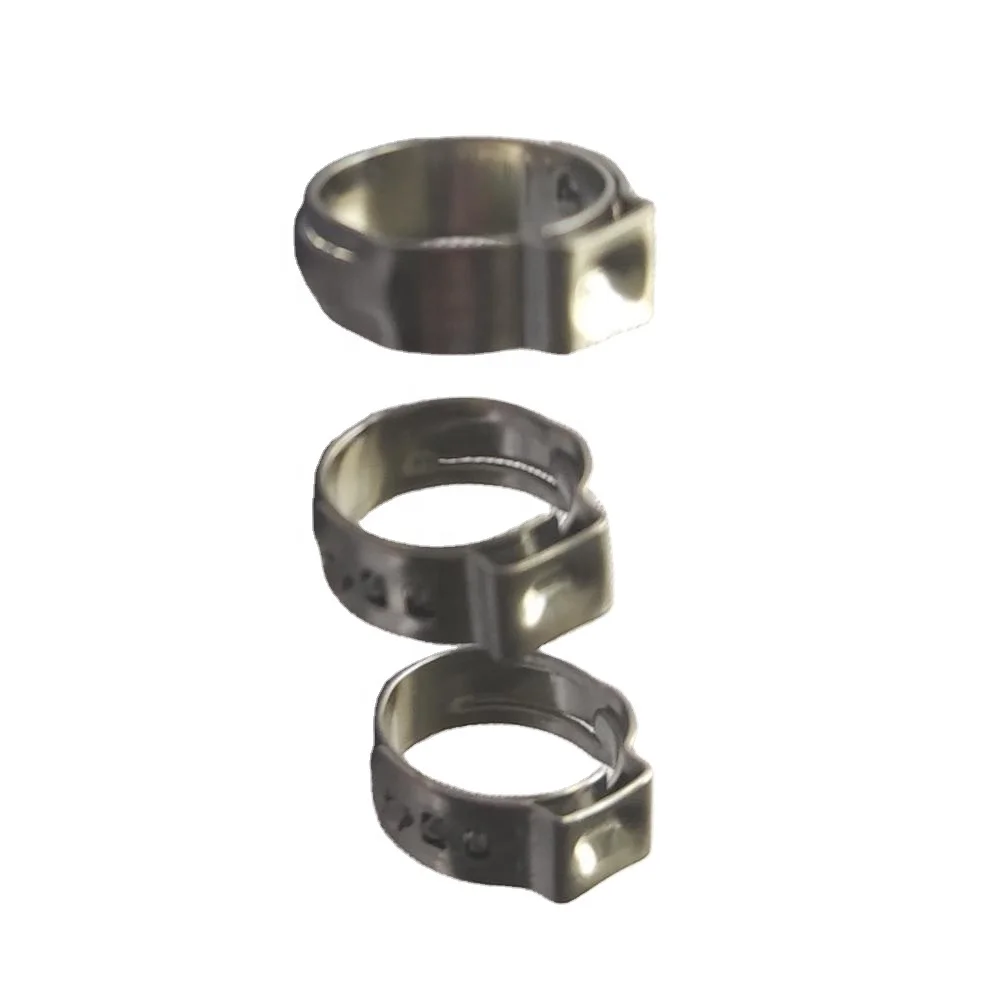 
Single Ear Clip Pipe Clamp Stainless Steel 