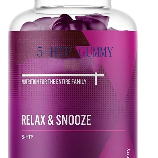 Сыпучие витамины для сна 5 HTP, серотонин жевательный для взрослых, помощь при бессоннице, релаксант, мелатонин 12 мг