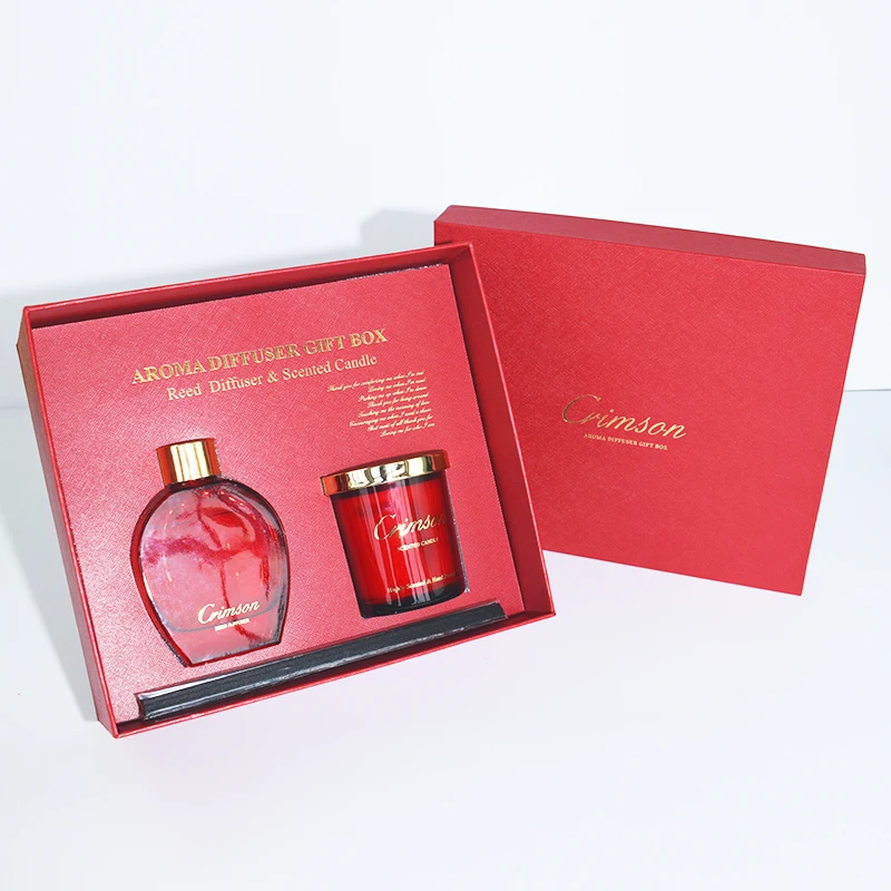 Support Customization Private Label Luxury Soy Wax Scented Candle Set With Gift Packaging