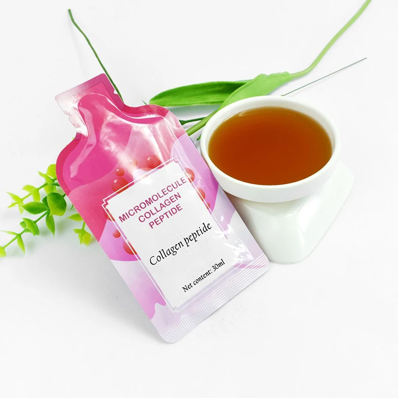 Hot sale health collagen drink sachet collagen beauty drinks younger wrinkle bird nest oral liquid