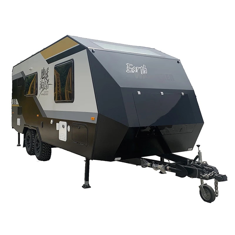 Australian standard 19ft Off Road RV Camper Campers Caravans RVs Travel Trailer With Bathroom RV 4x4