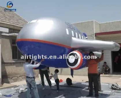 Factory Good Price Helium Air Ship Planes huge inflatable Blimps for advertising