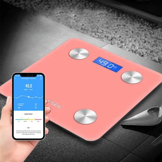 
Smart Tempered Personal Health Body Fat Digital Weighing Scales Bluetooth Electronic Scale 