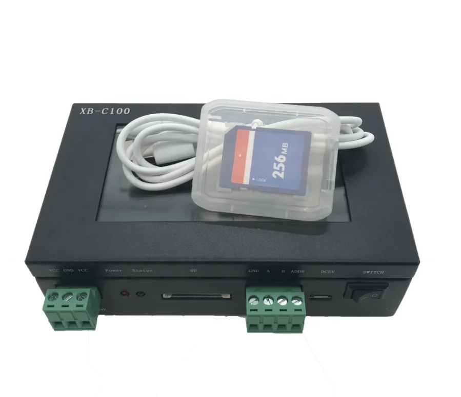 XB-C100 DMX daddress writer Сенсорная панель 512 IC light Chip TM512 UCS512 SM16512 SM17512 dmx code