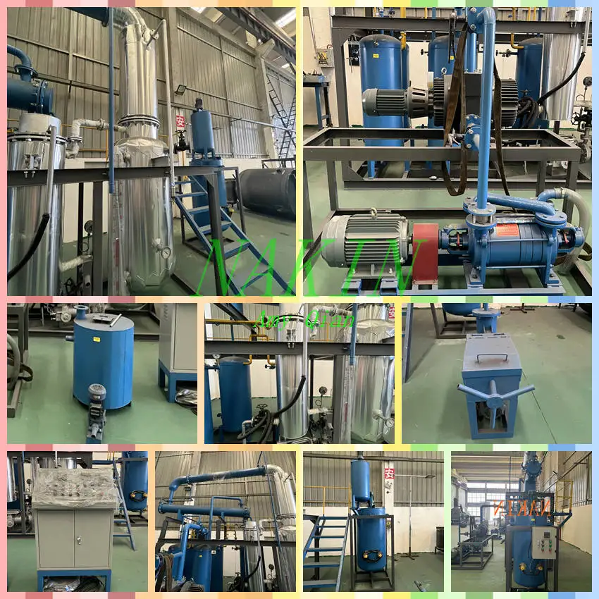 500 литр/день моторного масла очиститель черного машина для переработки