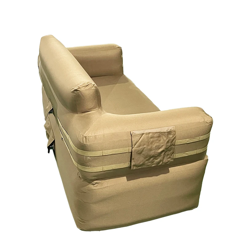 luxury inflatable sofa air couch lounge with built-in pump Luxchoice automatic inflatable chair for home outdoor camping travel