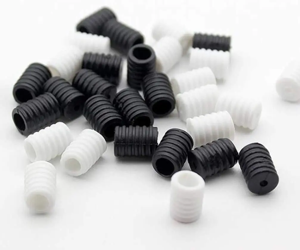 
Wholesale Adjustable toggle Flat silicone stopper buckle 