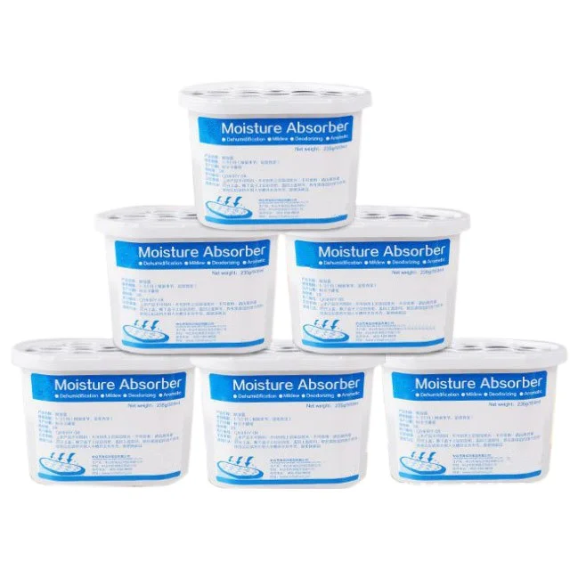 Household clothes green live dehumidification box desiccant disposable moisture absorber for room