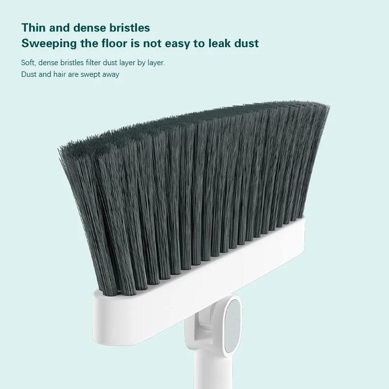 Hot Selling Cleaning Supplies Foldable Broom and Dustpan Set Plastic Brooms &