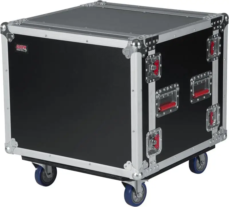 Road Ready Shock Rack Case With Heavy Duty Casters And Tour Grade Hardware Flight Road Box Case