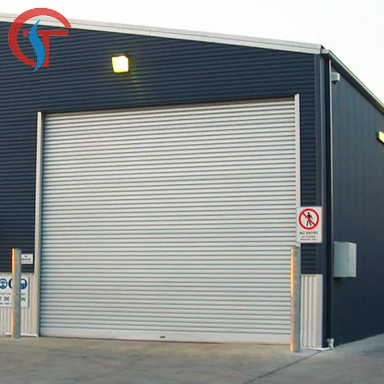 Motorized Galvanized Steel Iron Rolling Door/Iron Rolling Shutter Door